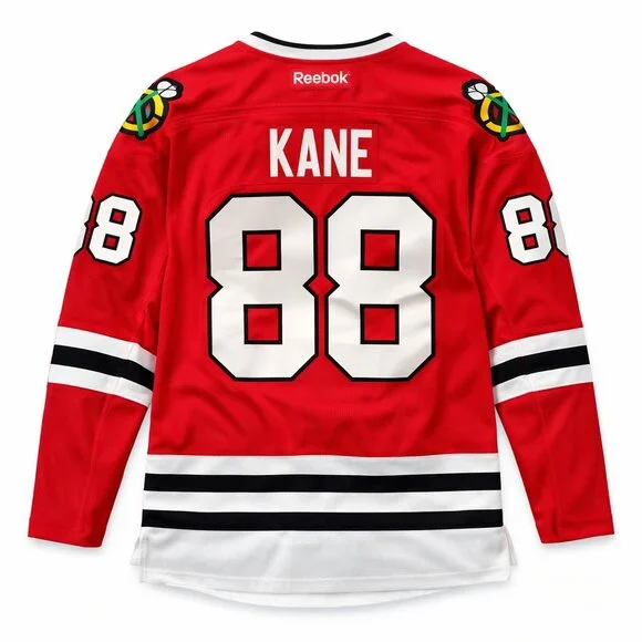 Chicago Blackhawks Patrick Kane #88 Reebok NHL Jersey | Red - Picture 2 of 2